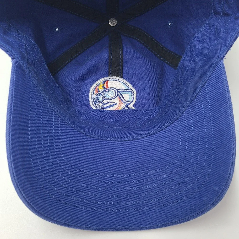 Kannapolis Cannon Ballers Hat Fitted M 47 Brand Franchise Blue MiLB Baseball Men